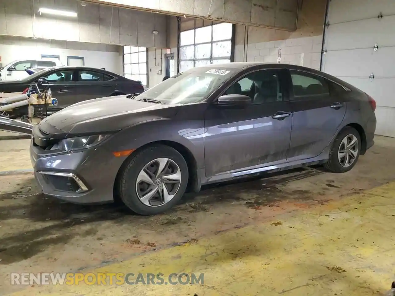 1 Photograph of a damaged car 19XFC2F65LE028140 HONDA CIVIC 2020