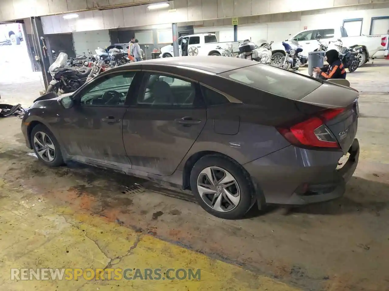 2 Photograph of a damaged car 19XFC2F65LE028140 HONDA CIVIC 2020