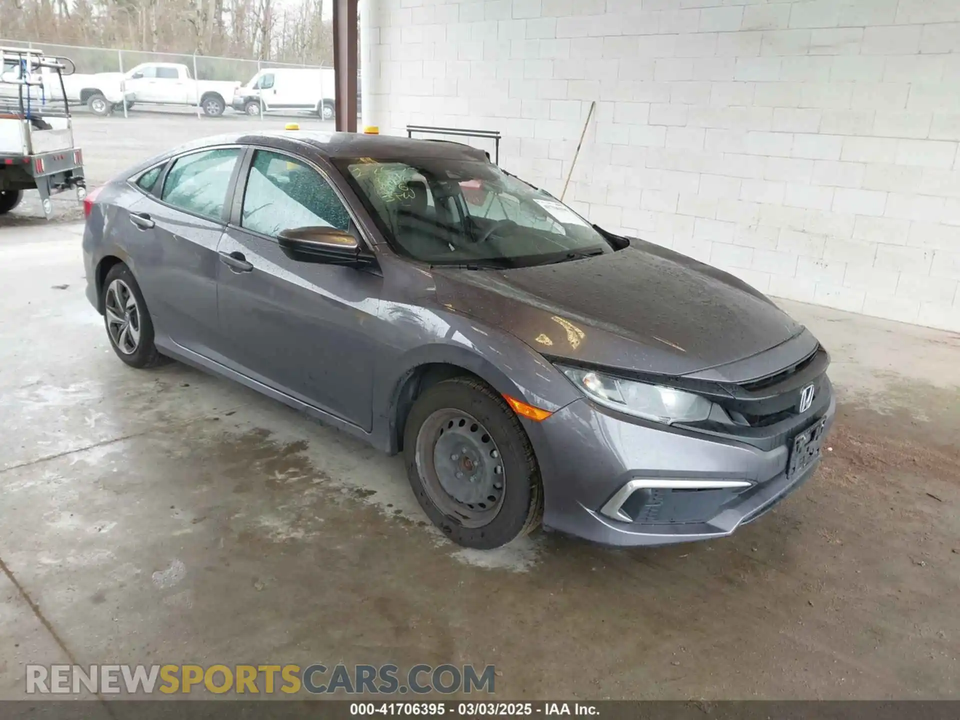 1 Photograph of a damaged car 19XFC2F66LE209599 HONDA CIVIC 2020