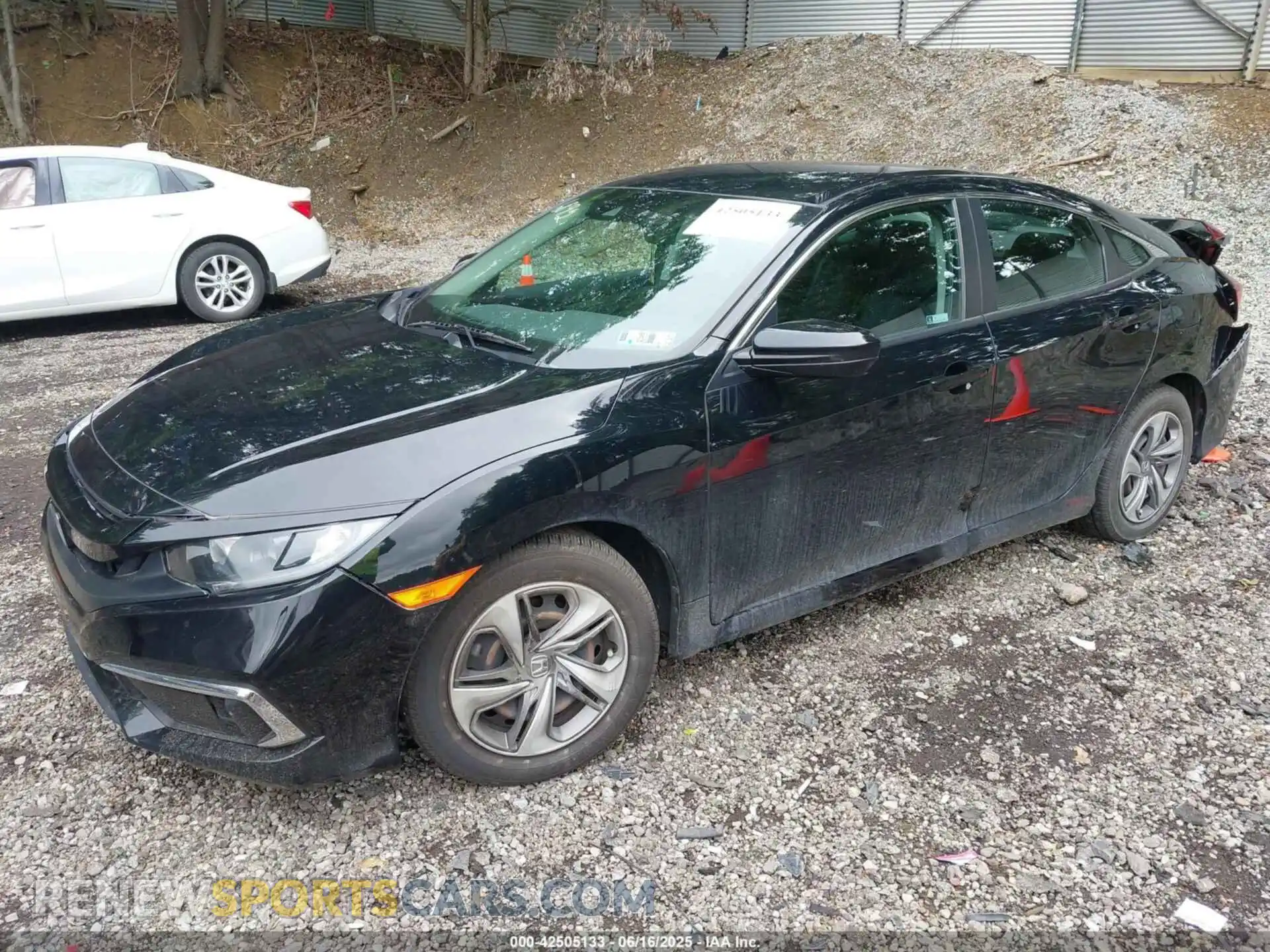 2 Photograph of a damaged car 19XFC2F66LE216892 HONDA CIVIC 2020