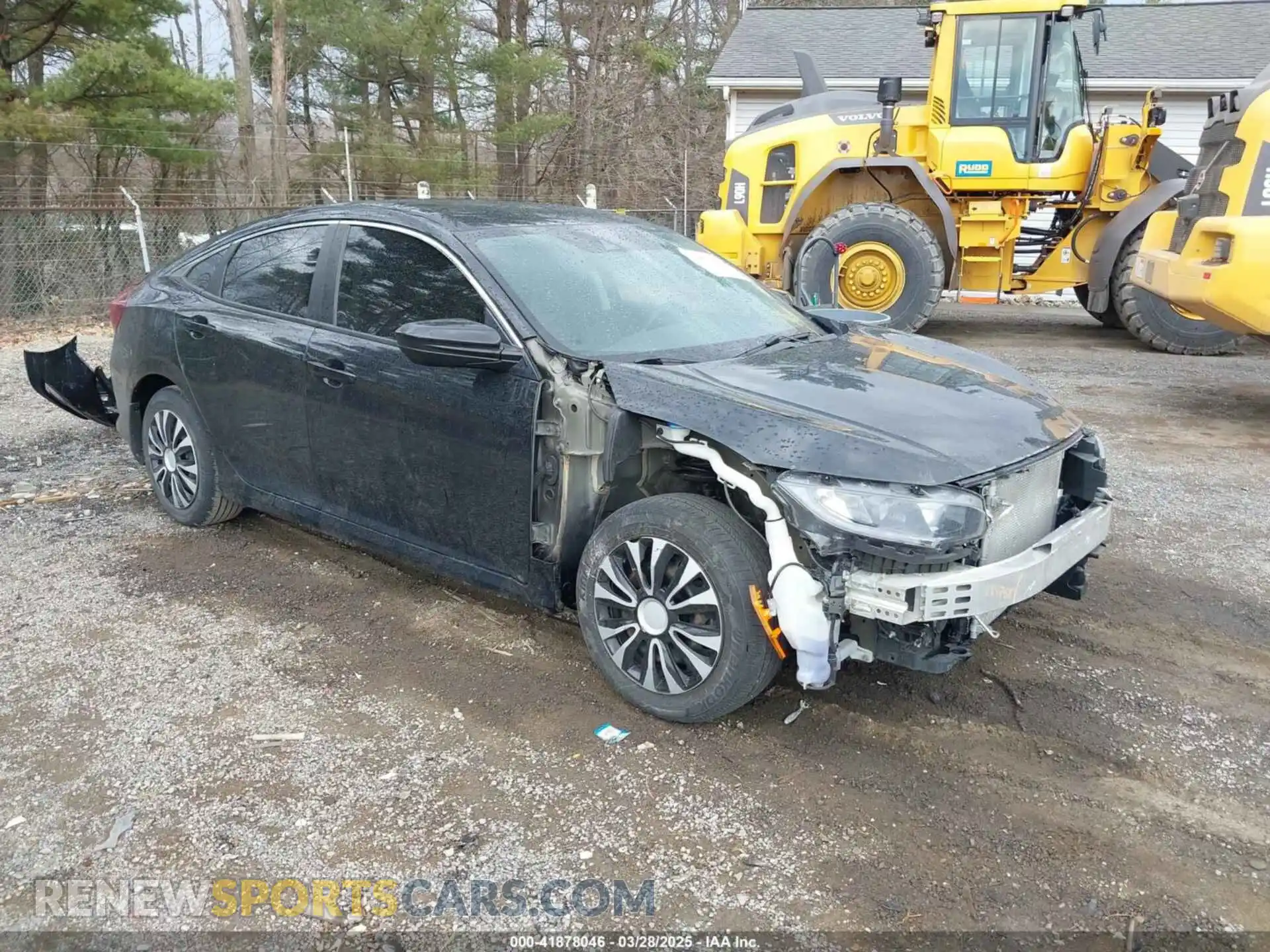 1 Photograph of a damaged car 19XFC2F67LE025661 HONDA CIVIC 2020