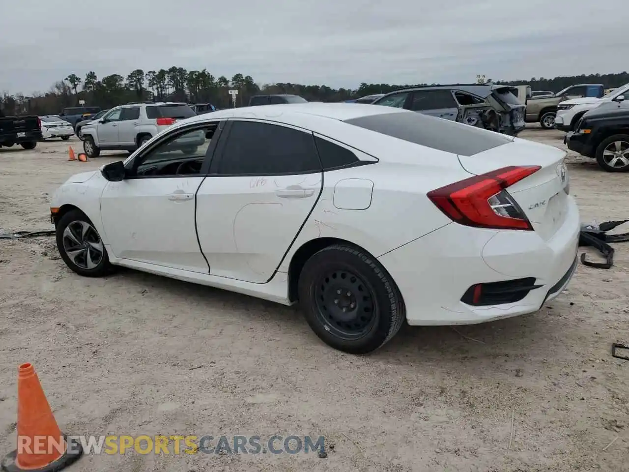 2 Photograph of a damaged car 19XFC2F67LE208512 HONDA CIVIC 2020