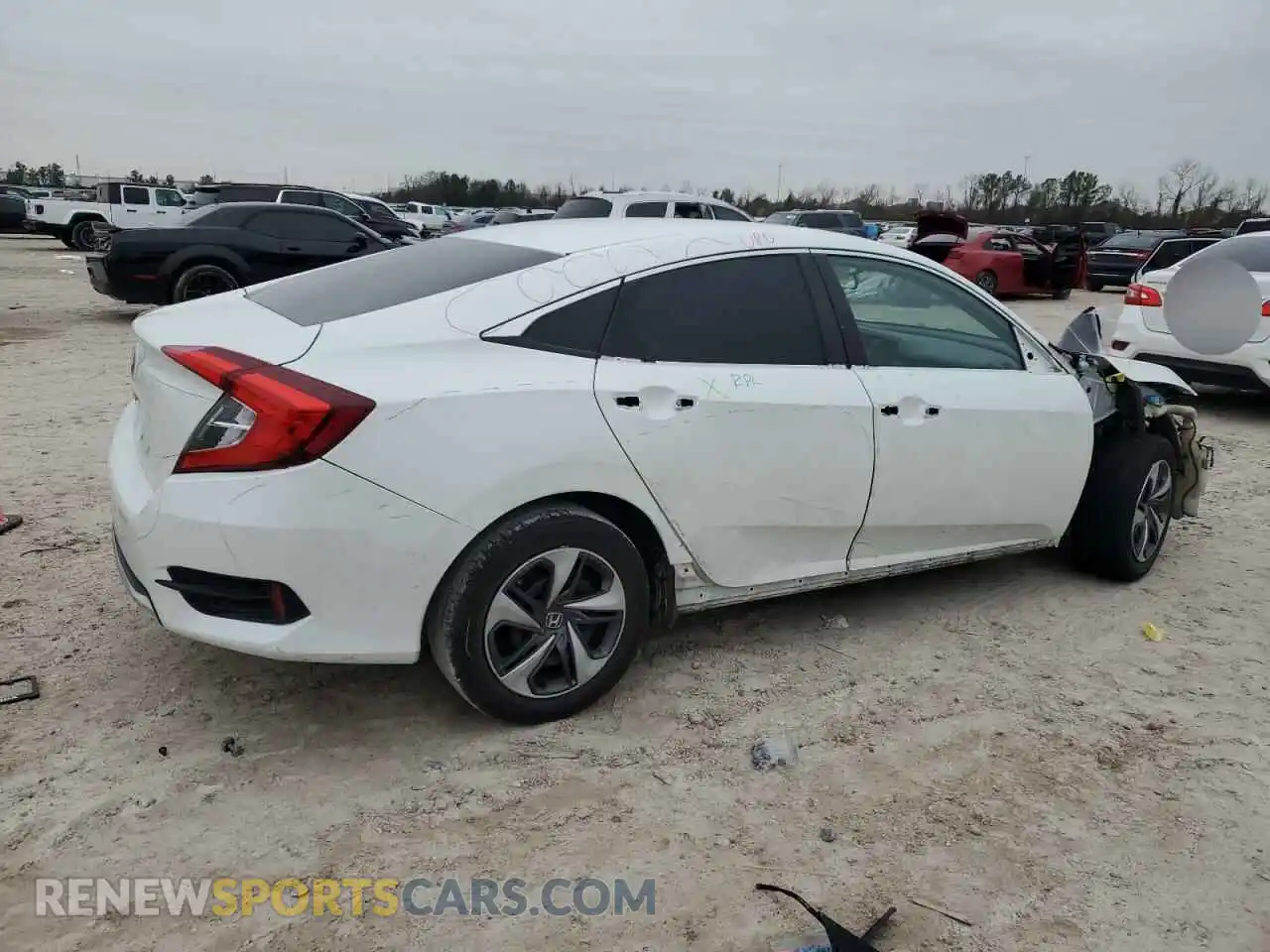 3 Photograph of a damaged car 19XFC2F67LE208512 HONDA CIVIC 2020
