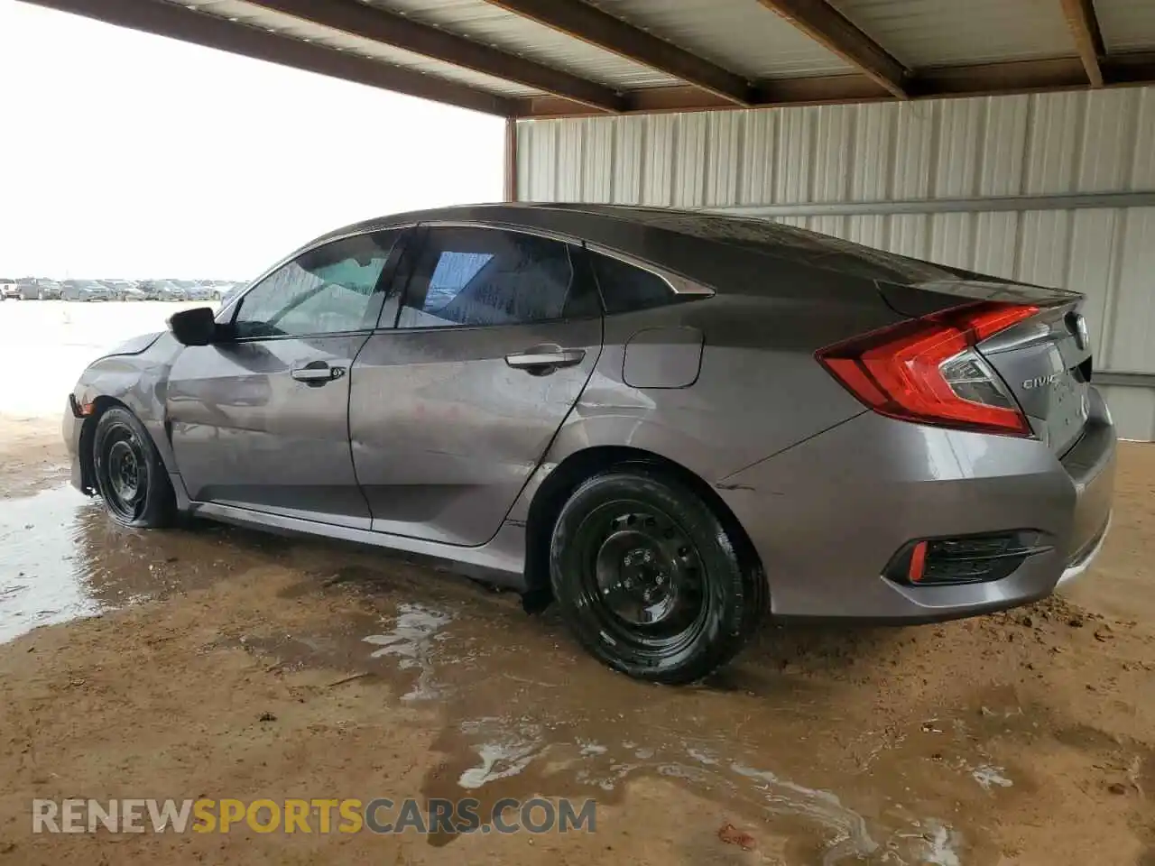 2 Photograph of a damaged car 19XFC2F67LE212639 HONDA CIVIC 2020