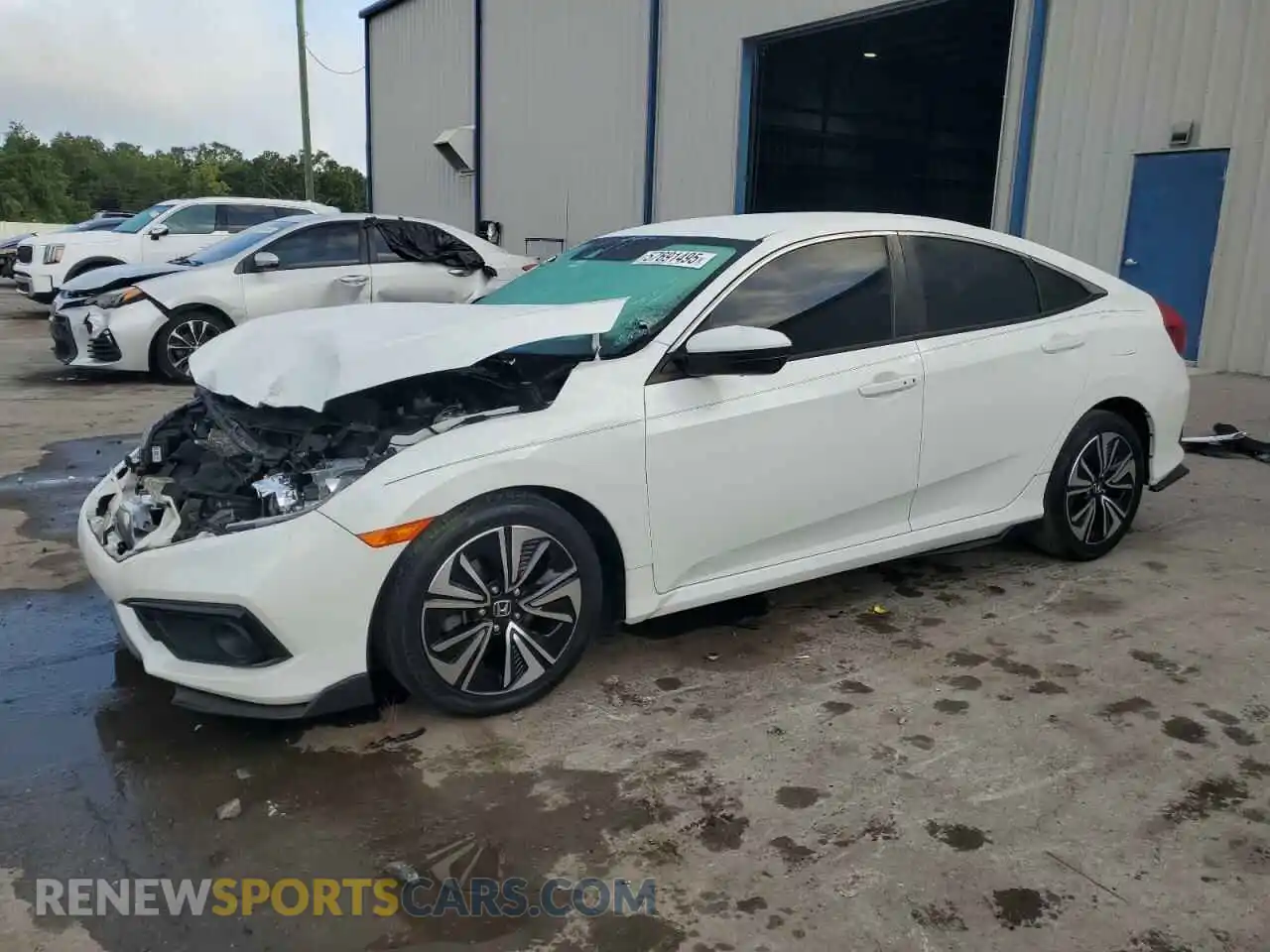 1 Photograph of a damaged car 19XFC2F68LE004530 HONDA CIVIC 2020