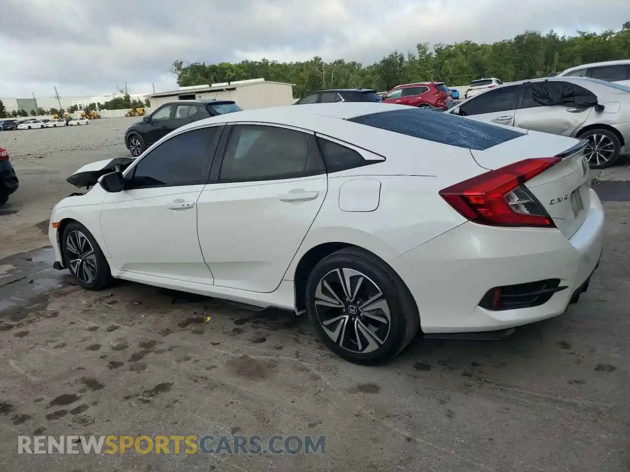 2 Photograph of a damaged car 19XFC2F68LE004530 HONDA CIVIC 2020