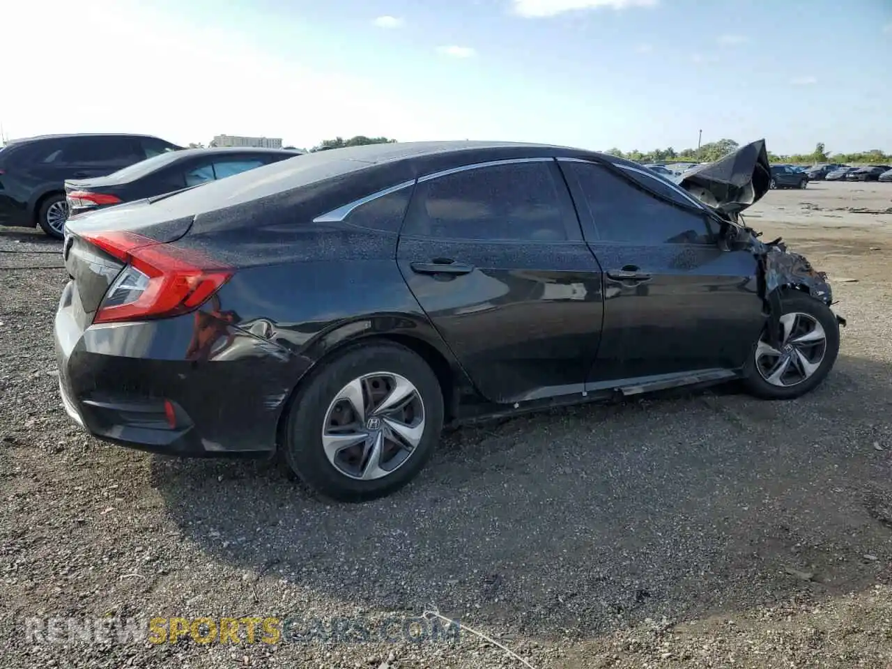 3 Photograph of a damaged car 19XFC2F68LE200189 HONDA CIVIC 2020