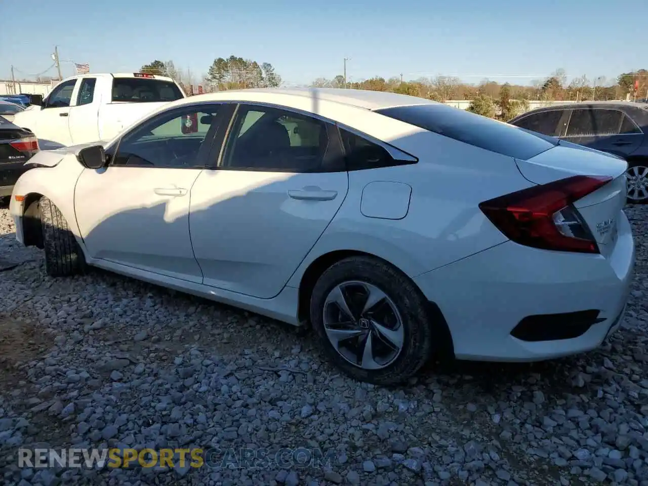 2 Photograph of a damaged car 19XFC2F69LE009168 HONDA CIVIC 2020
