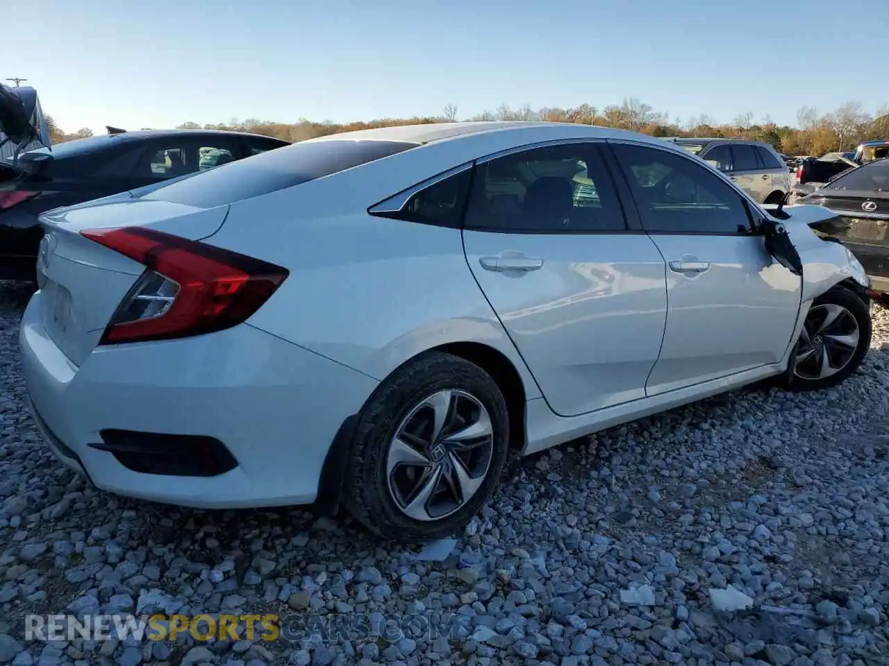 3 Photograph of a damaged car 19XFC2F69LE009168 HONDA CIVIC 2020