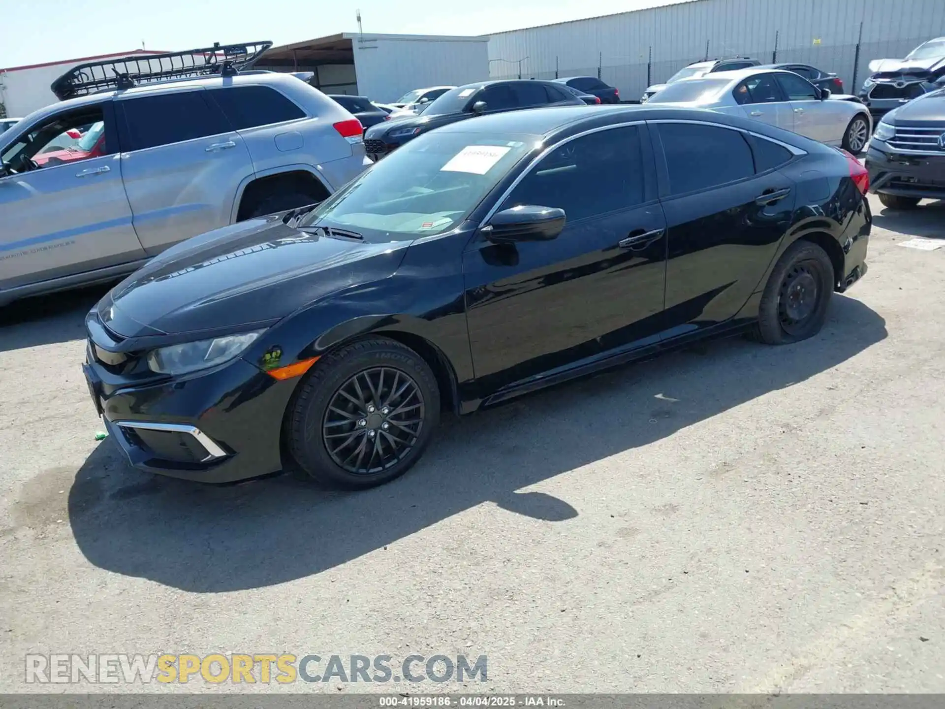2 Photograph of a damaged car 19XFC2F69LE210049 HONDA CIVIC 2020