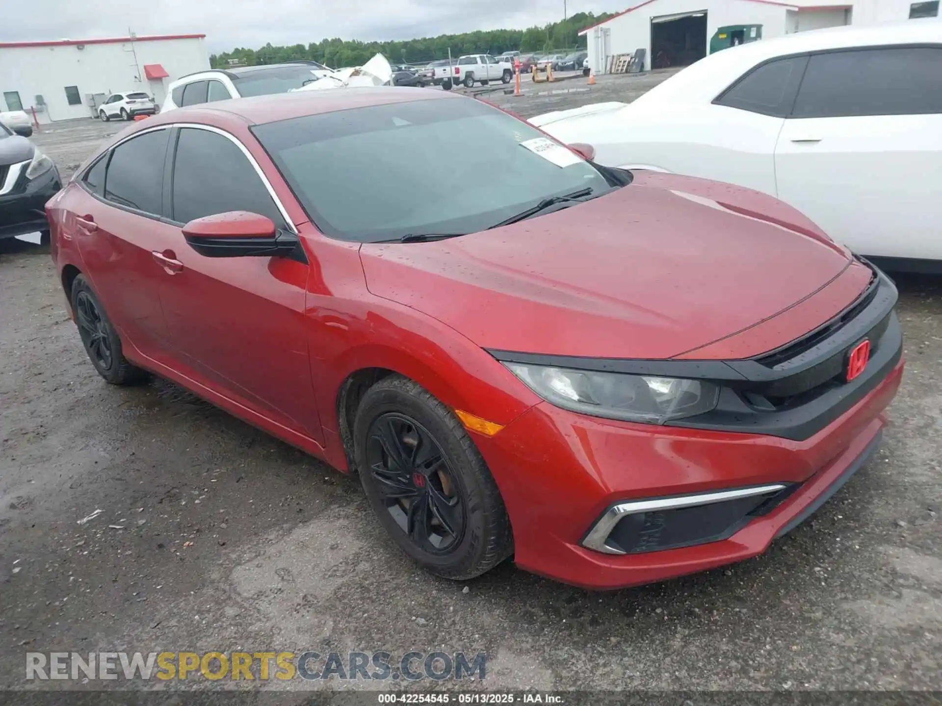 1 Photograph of a damaged car 19XFC2F6XLE021359 HONDA CIVIC 2020