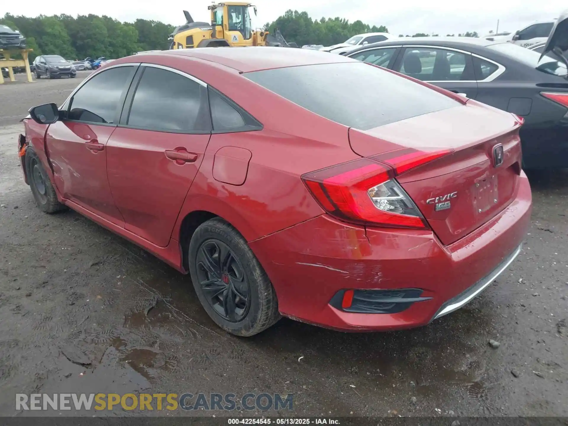 3 Photograph of a damaged car 19XFC2F6XLE021359 HONDA CIVIC 2020
