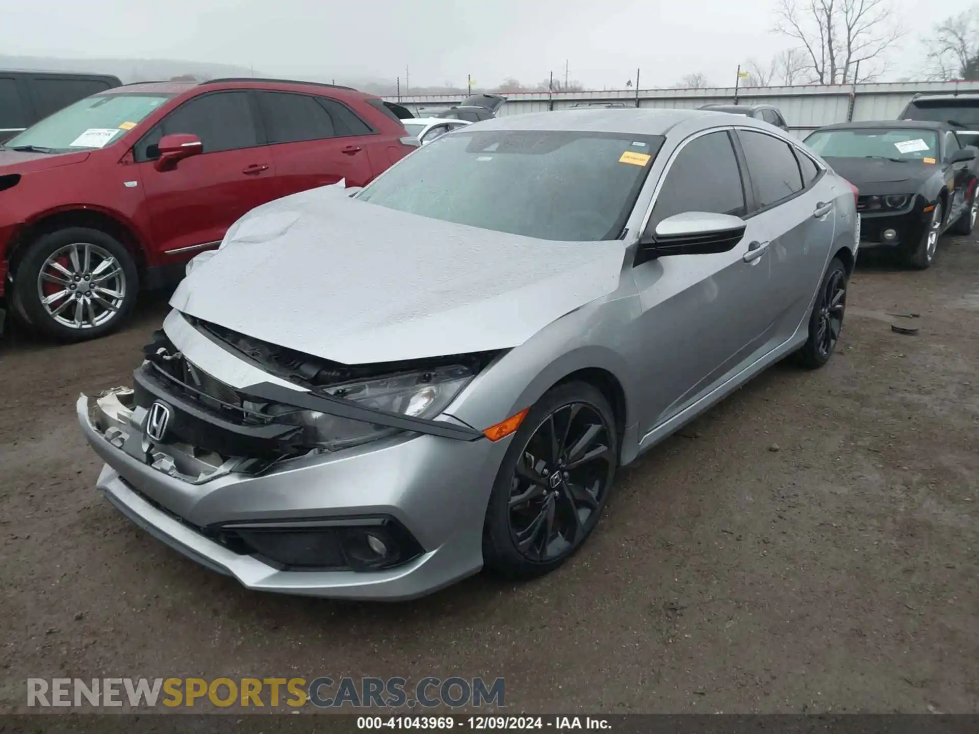2 Photograph of a damaged car 19XFC2F80LE010503 HONDA CIVIC 2020