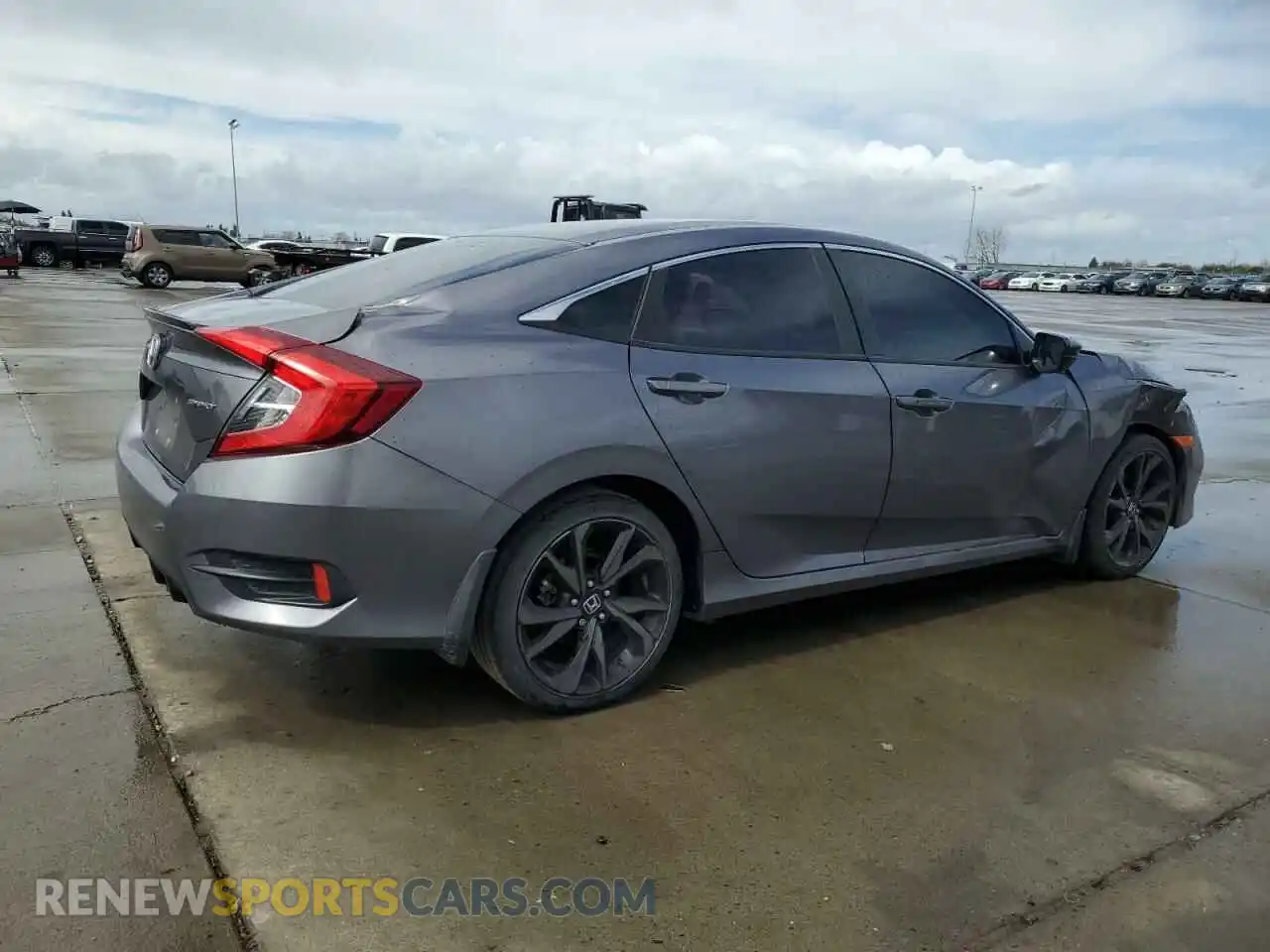3 Photograph of a damaged car 19XFC2F80LE205694 HONDA CIVIC 2020