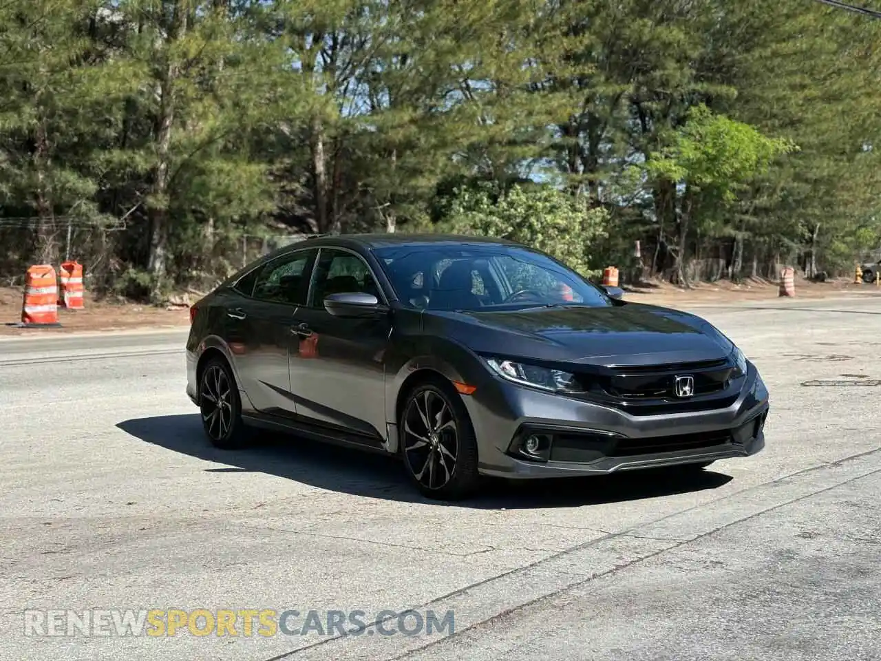1 Photograph of a damaged car 19XFC2F81LE215330 HONDA CIVIC 2020