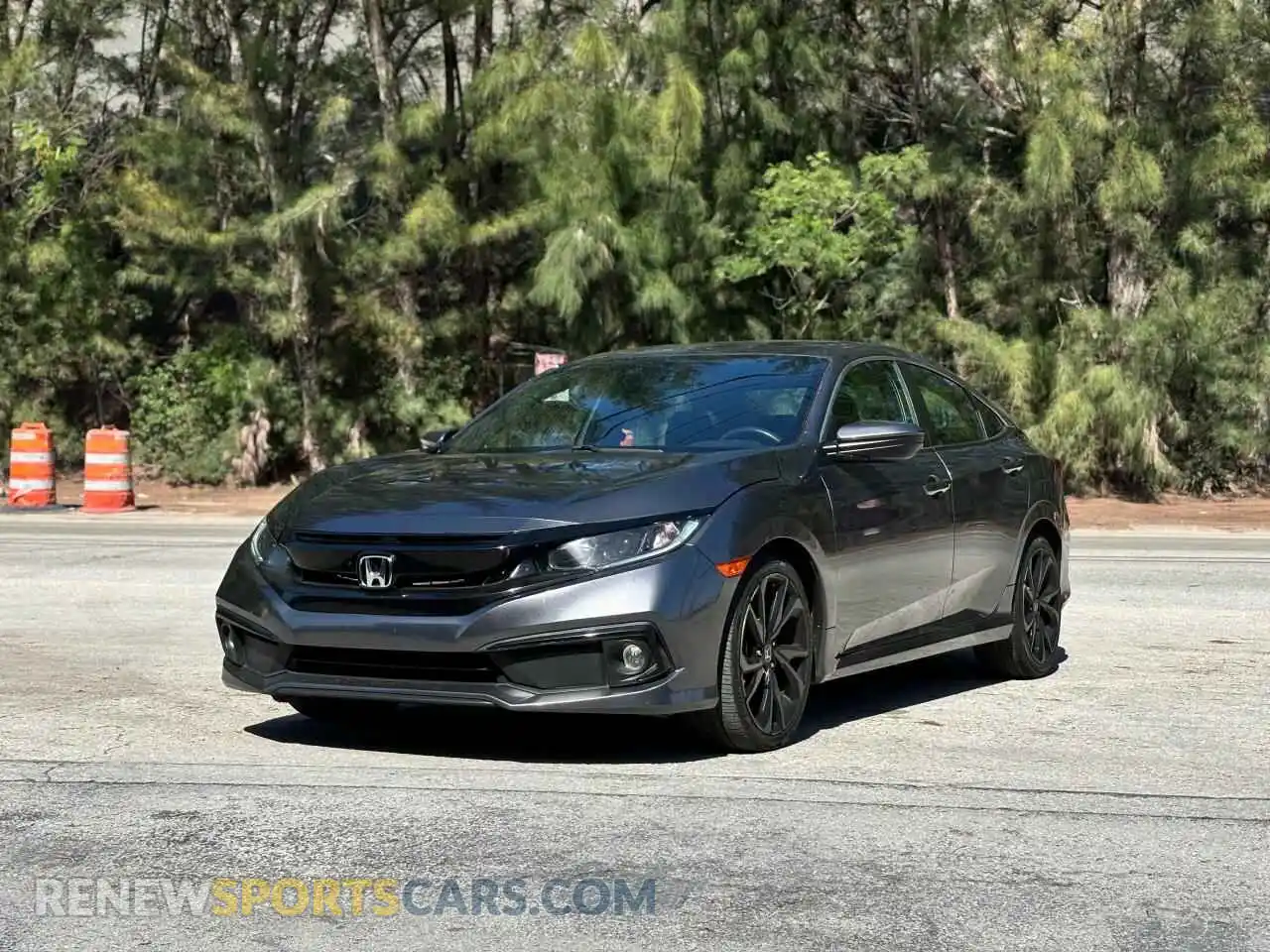 2 Photograph of a damaged car 19XFC2F81LE215330 HONDA CIVIC 2020
