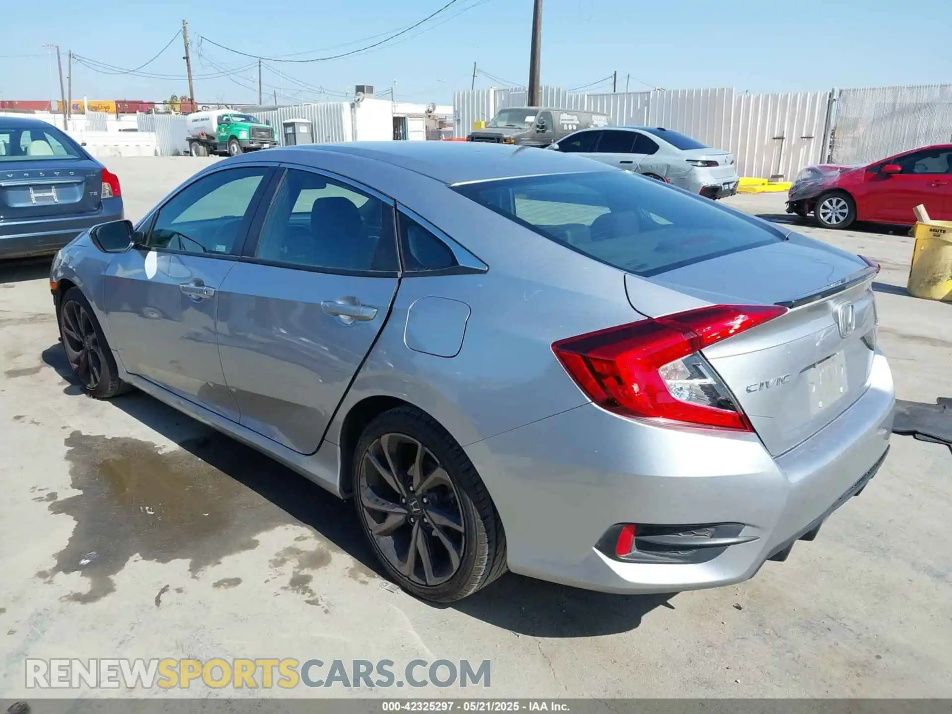 3 Photograph of a damaged car 19XFC2F83LE022516 HONDA CIVIC 2020