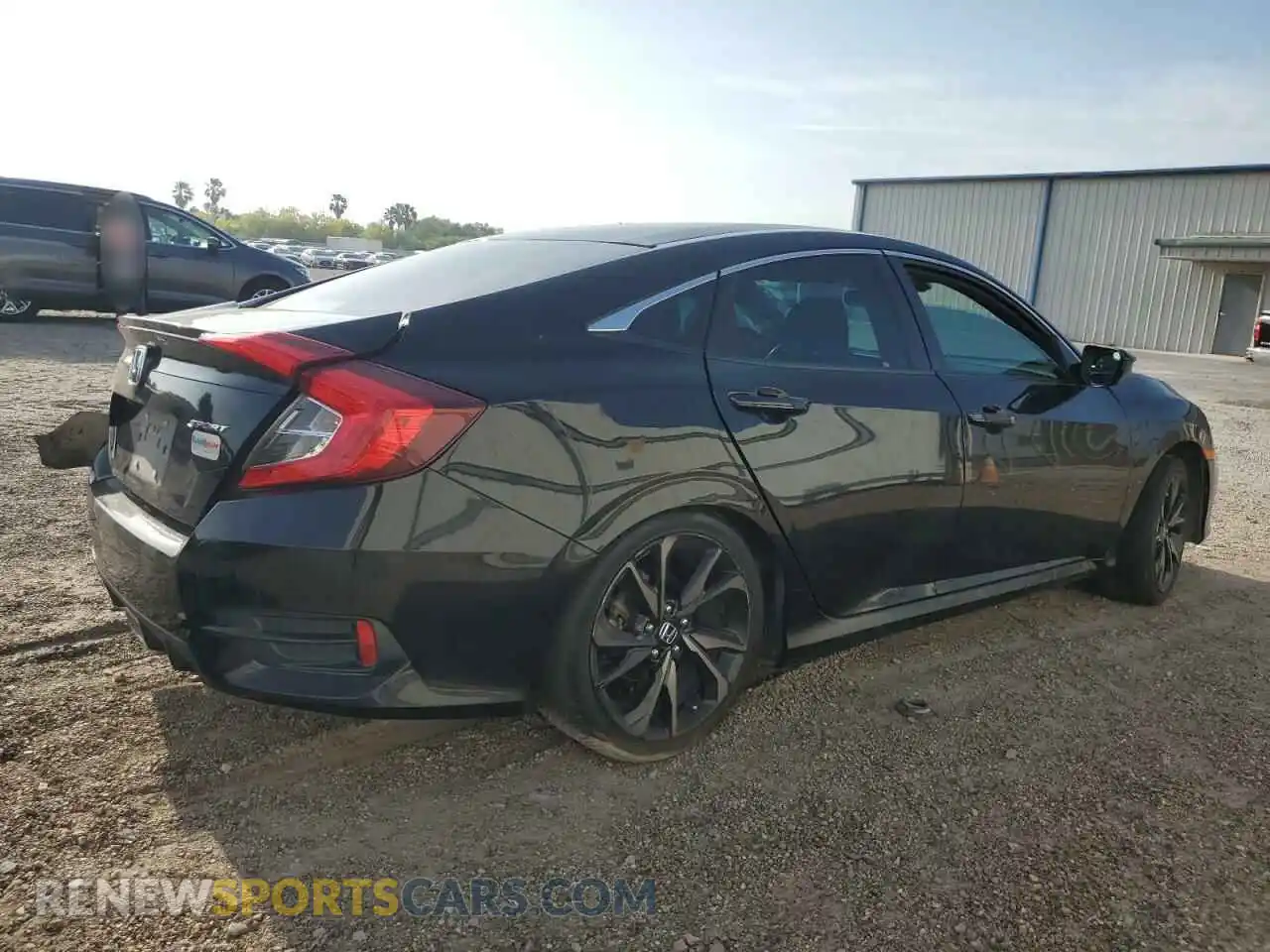 3 Photograph of a damaged car 19XFC2F84LE002615 HONDA CIVIC 2020