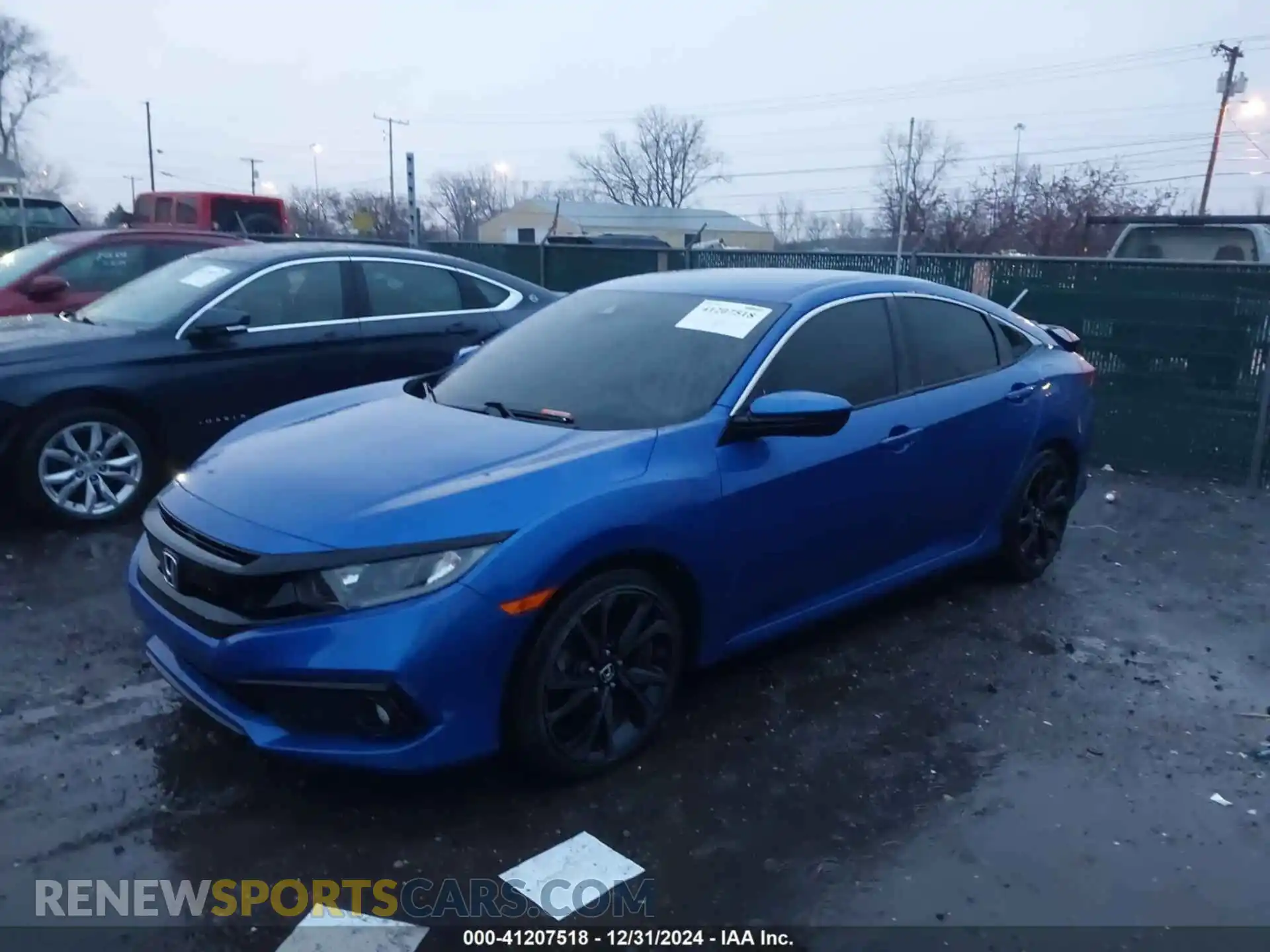 2 Photograph of a damaged car 19XFC2F84LE020922 HONDA CIVIC 2020