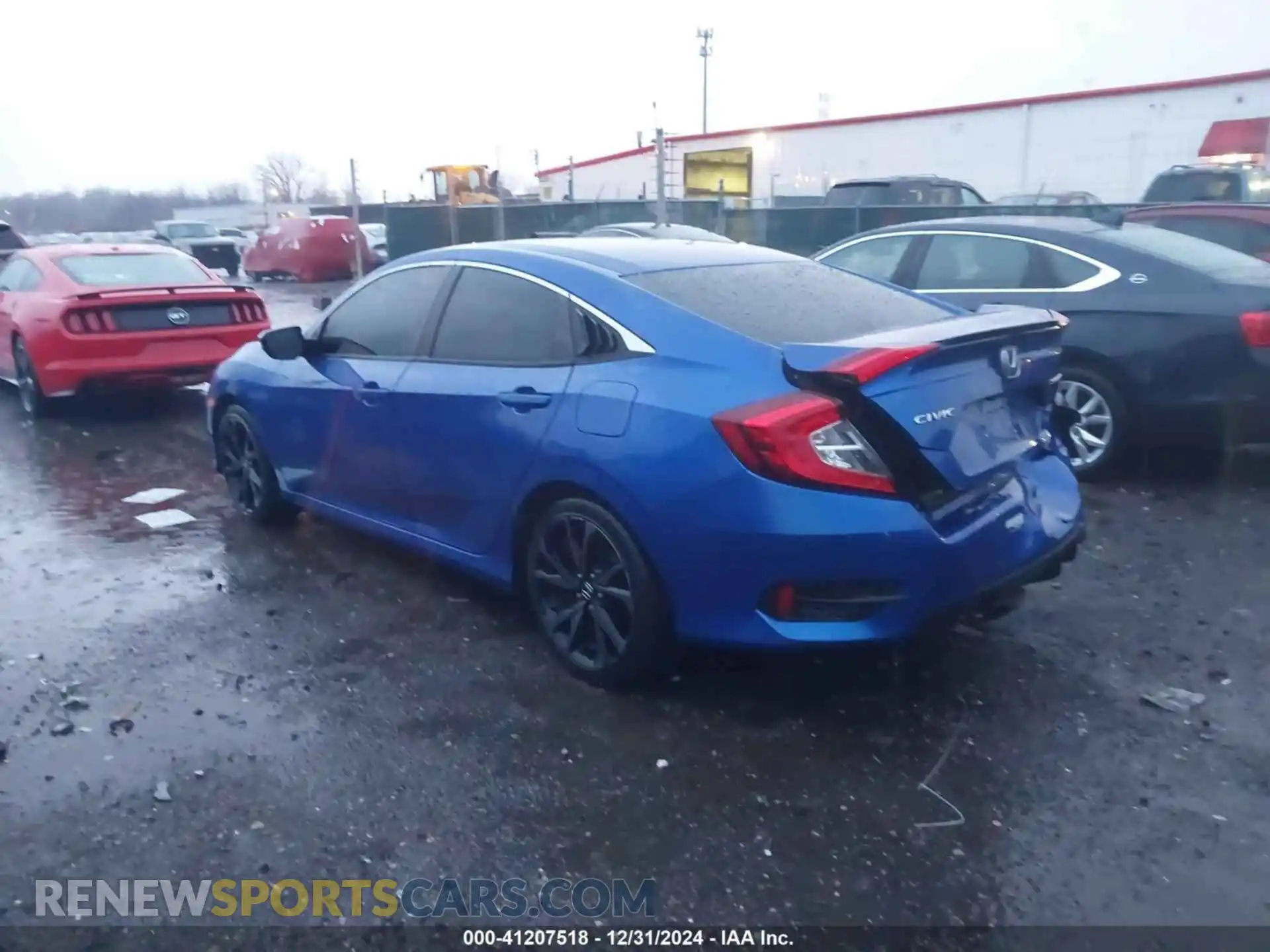 3 Photograph of a damaged car 19XFC2F84LE020922 HONDA CIVIC 2020