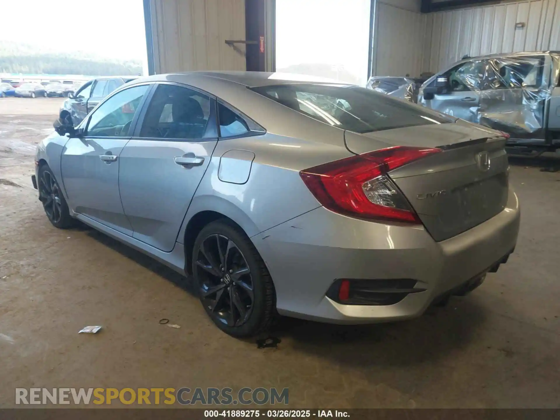 3 Photograph of a damaged car 19XFC2F84LE208131 HONDA CIVIC 2020