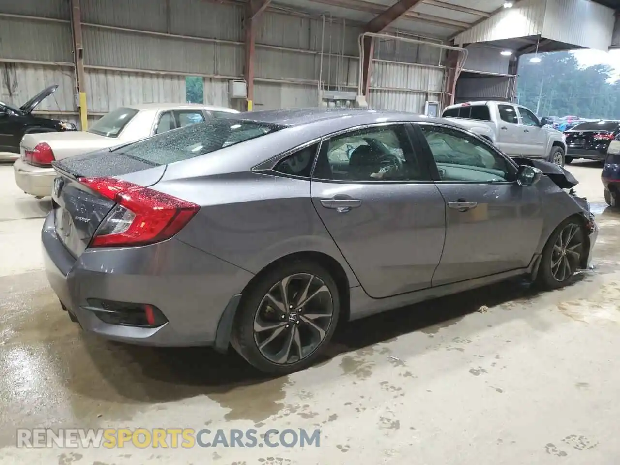 3 Photograph of a damaged car 19XFC2F85LE000033 HONDA CIVIC 2020