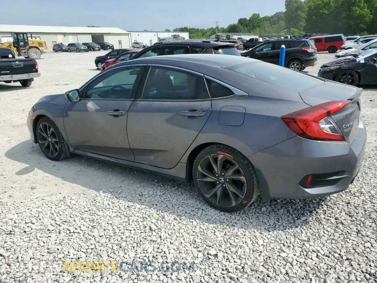 2 Photograph of a damaged car 19XFC2F87LE011762 HONDA CIVIC 2020