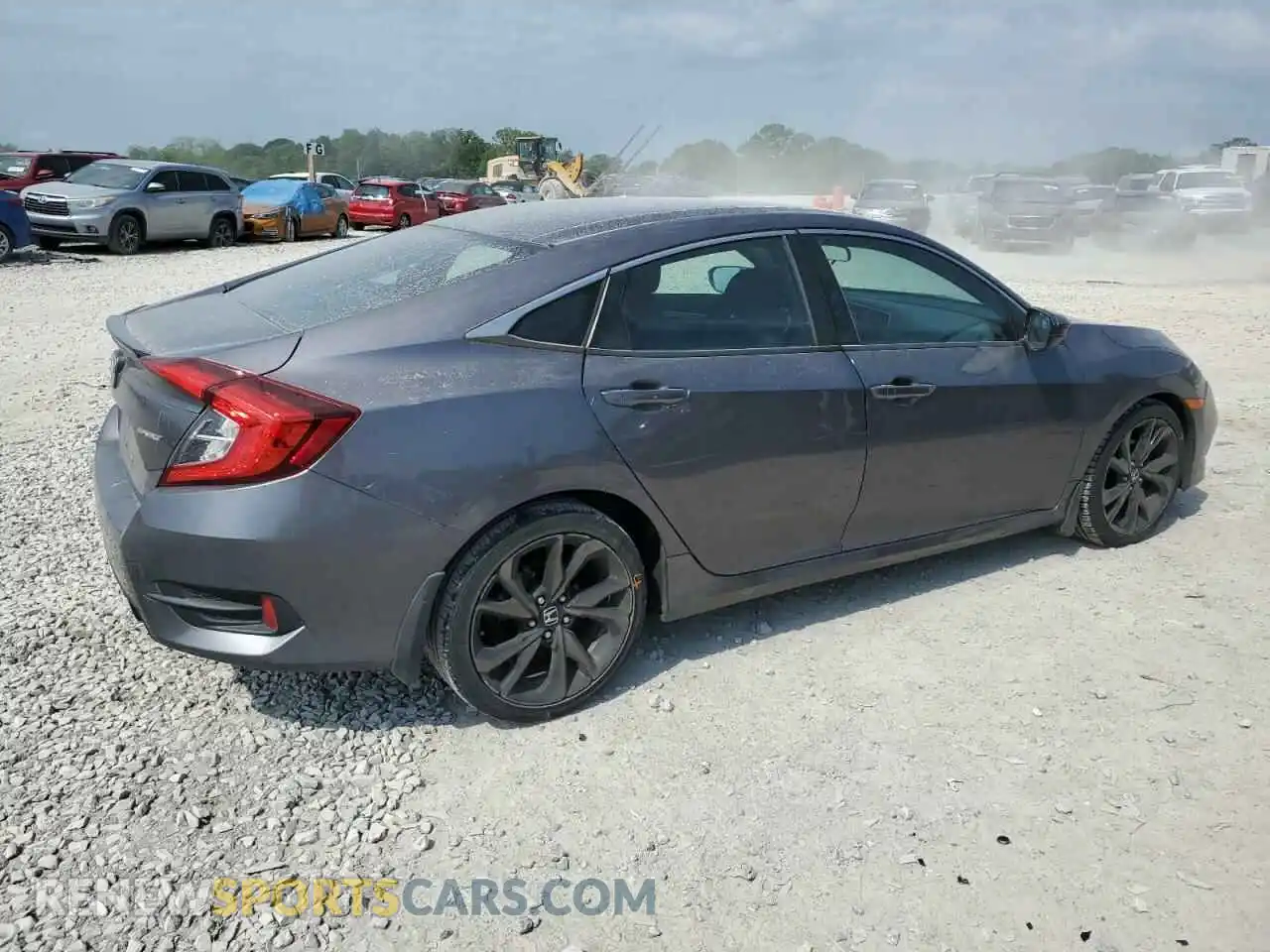 3 Photograph of a damaged car 19XFC2F87LE011762 HONDA CIVIC 2020