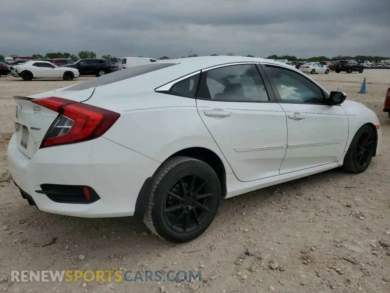 3 Photograph of a damaged car 19XFC2F87LE019800 HONDA CIVIC 2020