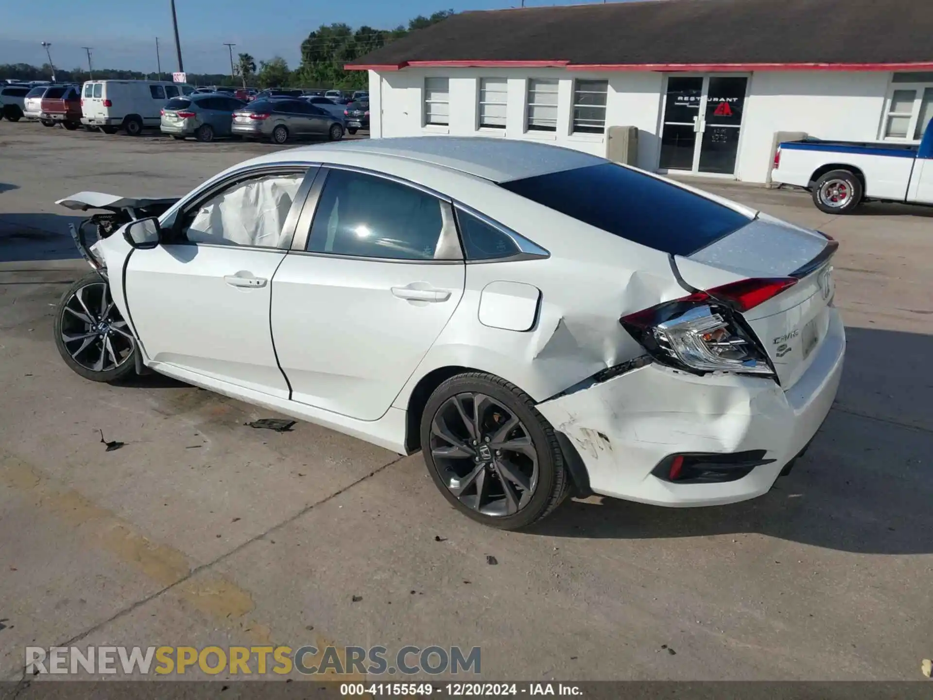 3 Photograph of a damaged car 19XFC2F87LE028271 HONDA CIVIC 2020