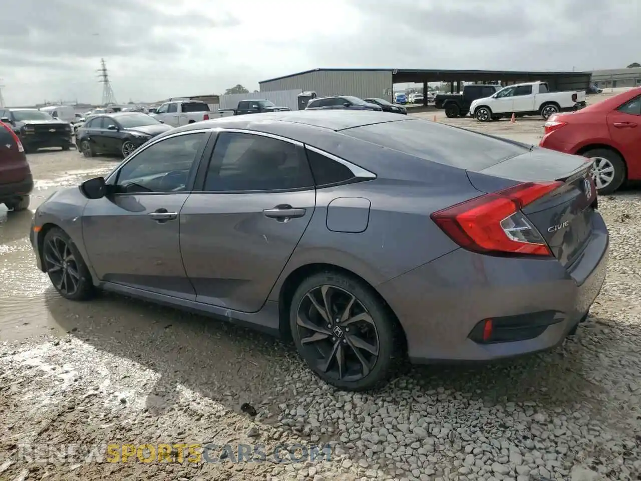 2 Photograph of a damaged car 19XFC2F88LE002777 HONDA CIVIC 2020