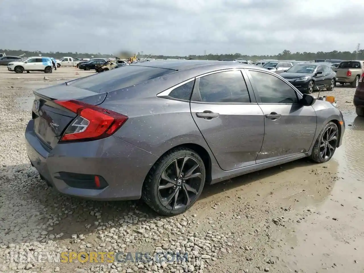 3 Photograph of a damaged car 19XFC2F88LE002777 HONDA CIVIC 2020