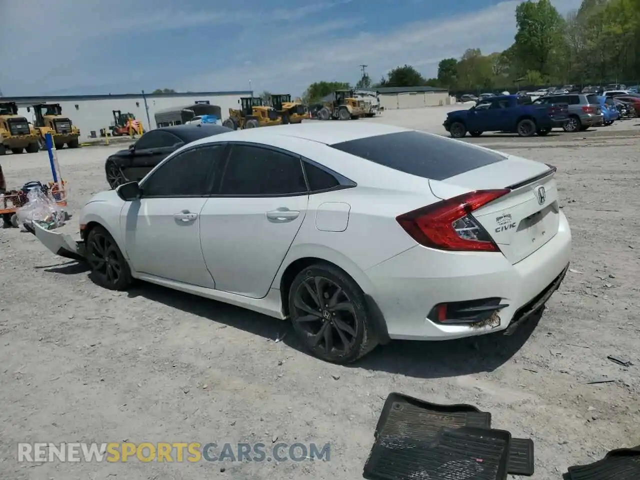 2 Photograph of a damaged car 19XFC2F88LE023578 HONDA CIVIC 2020