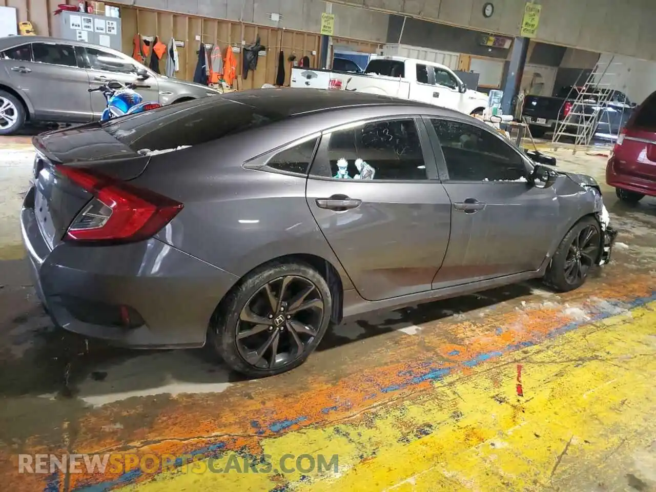 3 Photograph of a damaged car 19XFC2F88LE026335 HONDA CIVIC 2020