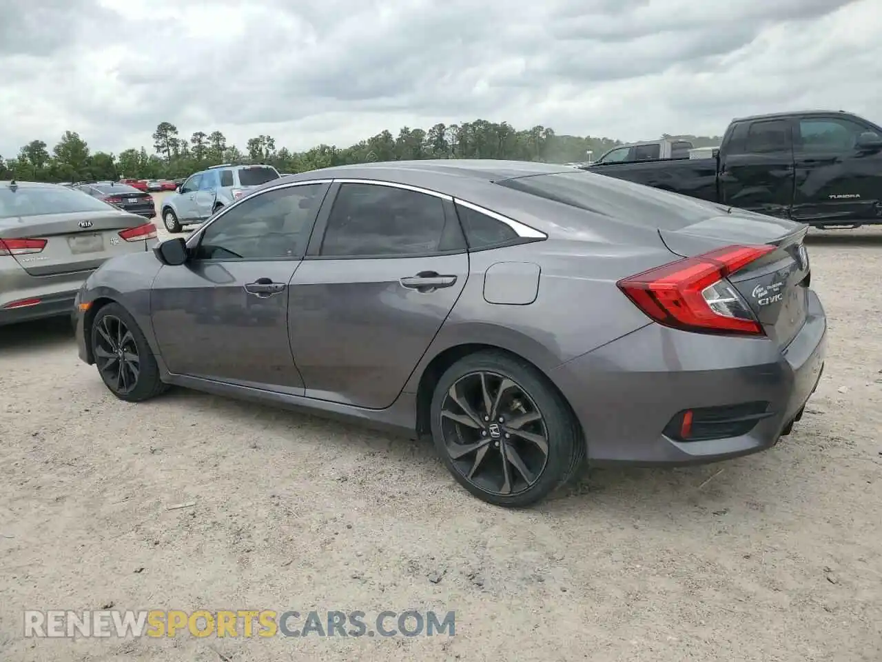 2 Photograph of a damaged car 19XFC2F89LE004215 HONDA CIVIC 2020