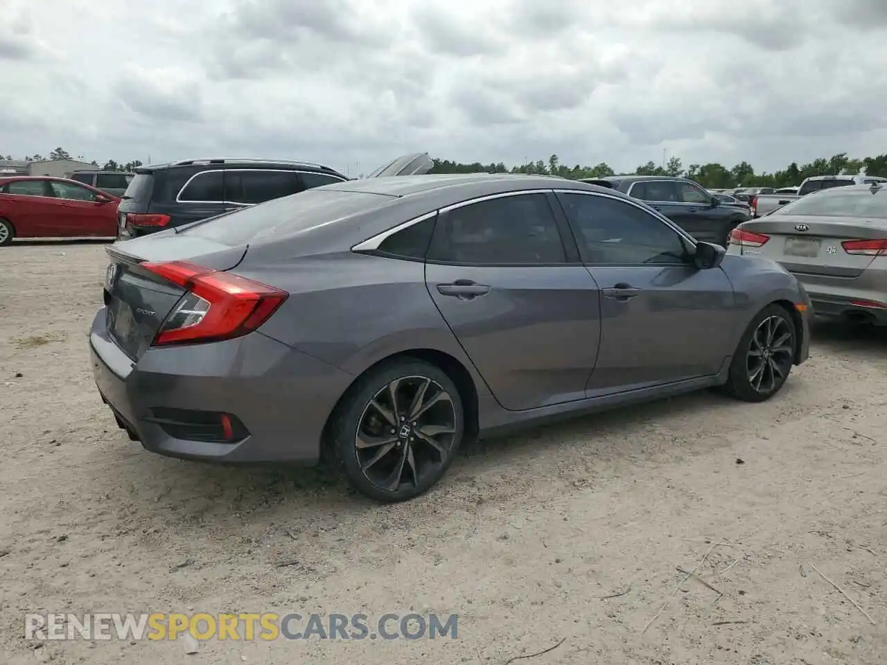 3 Photograph of a damaged car 19XFC2F89LE004215 HONDA CIVIC 2020