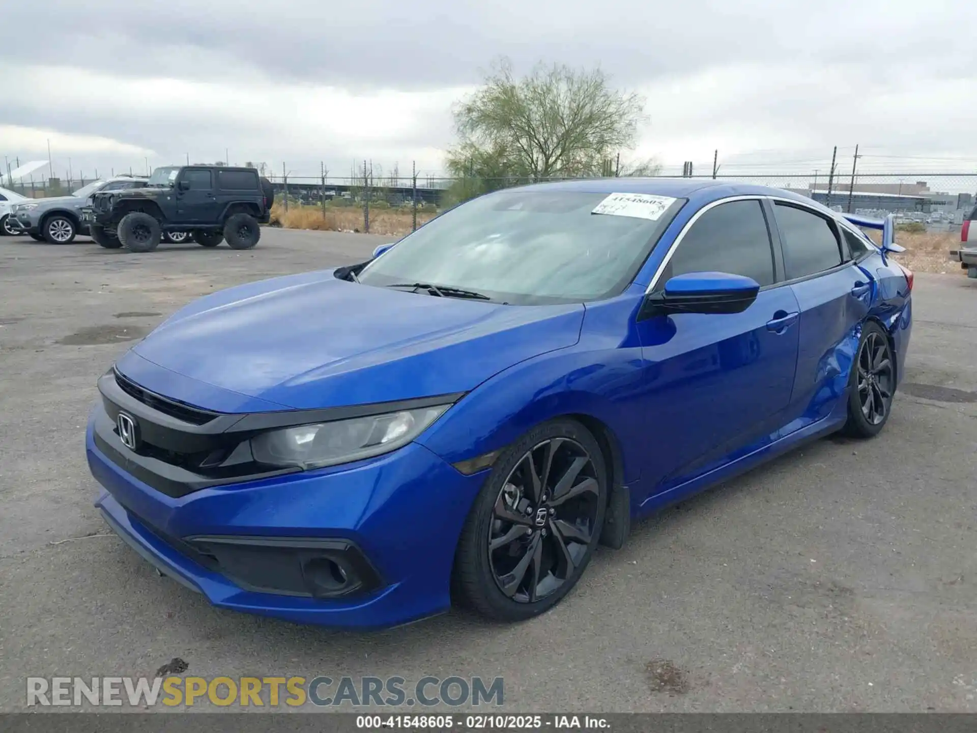 2 Photograph of a damaged car 19XFC2F89LE005011 HONDA CIVIC 2020