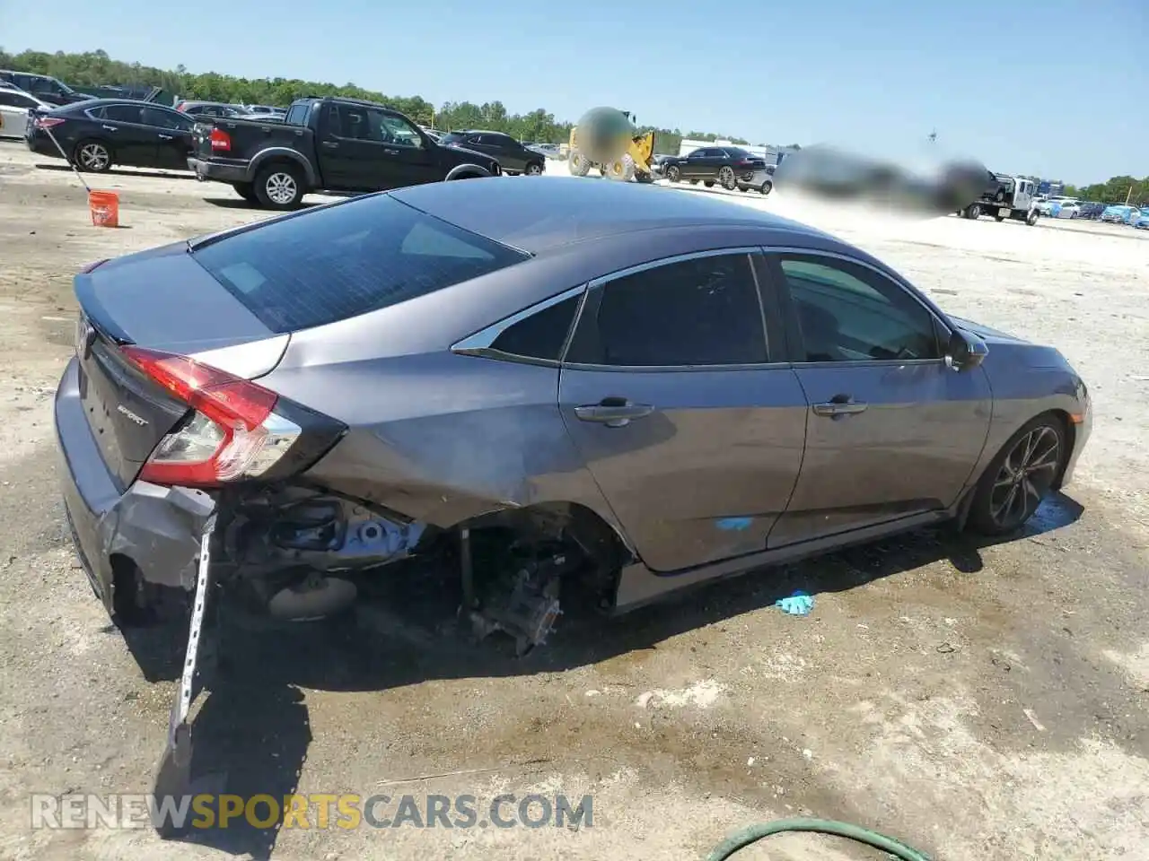 3 Photograph of a damaged car 19XFC2F89LE005672 HONDA CIVIC 2020