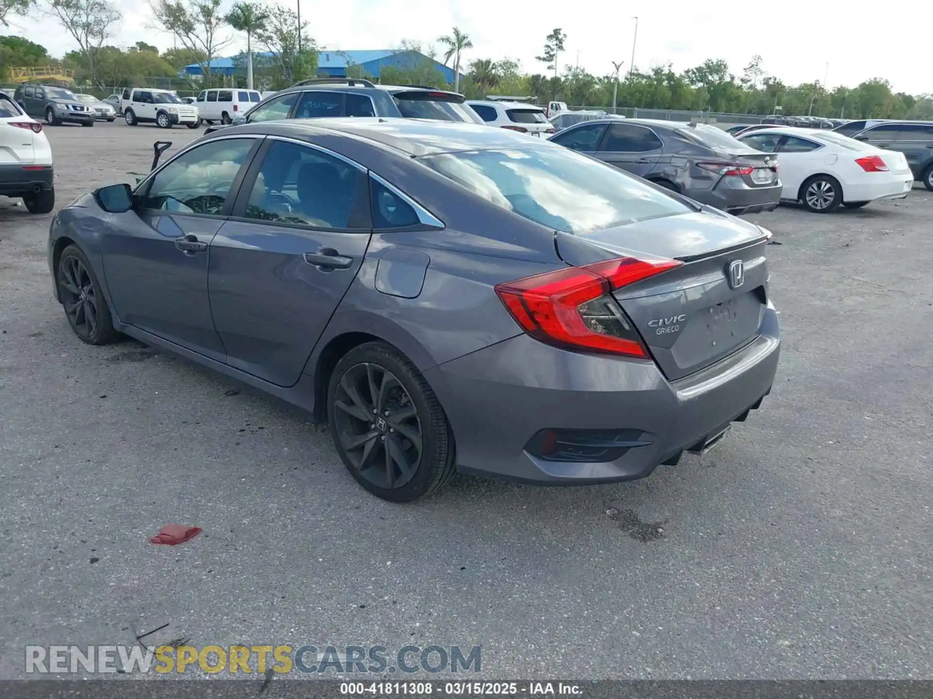 3 Photograph of a damaged car 19XFC2F89LE017644 HONDA CIVIC 2020