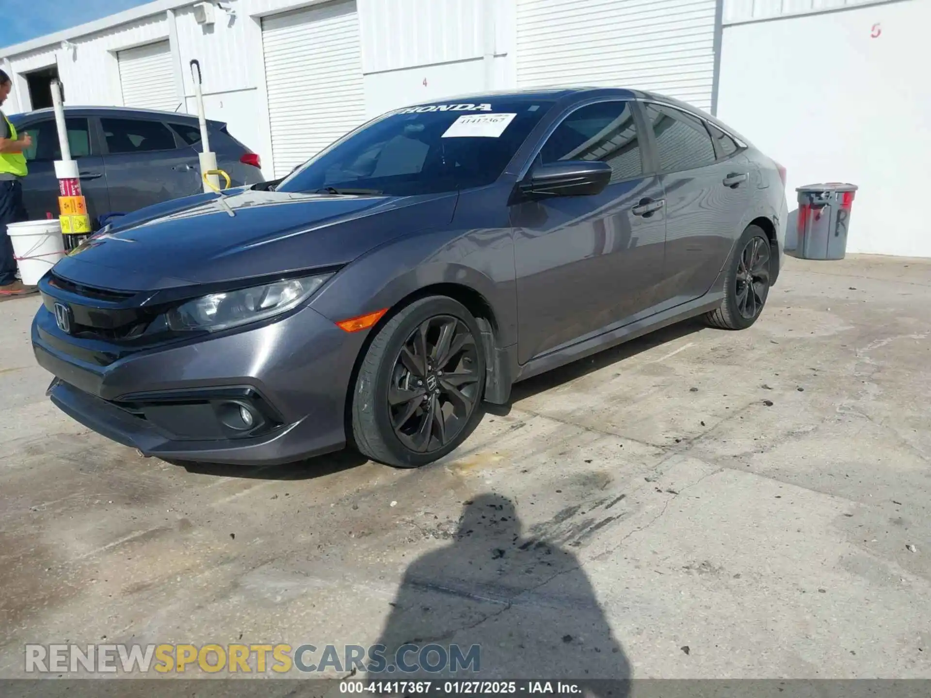 2 Photograph of a damaged car 19XFC2F8XLE006961 HONDA CIVIC 2020