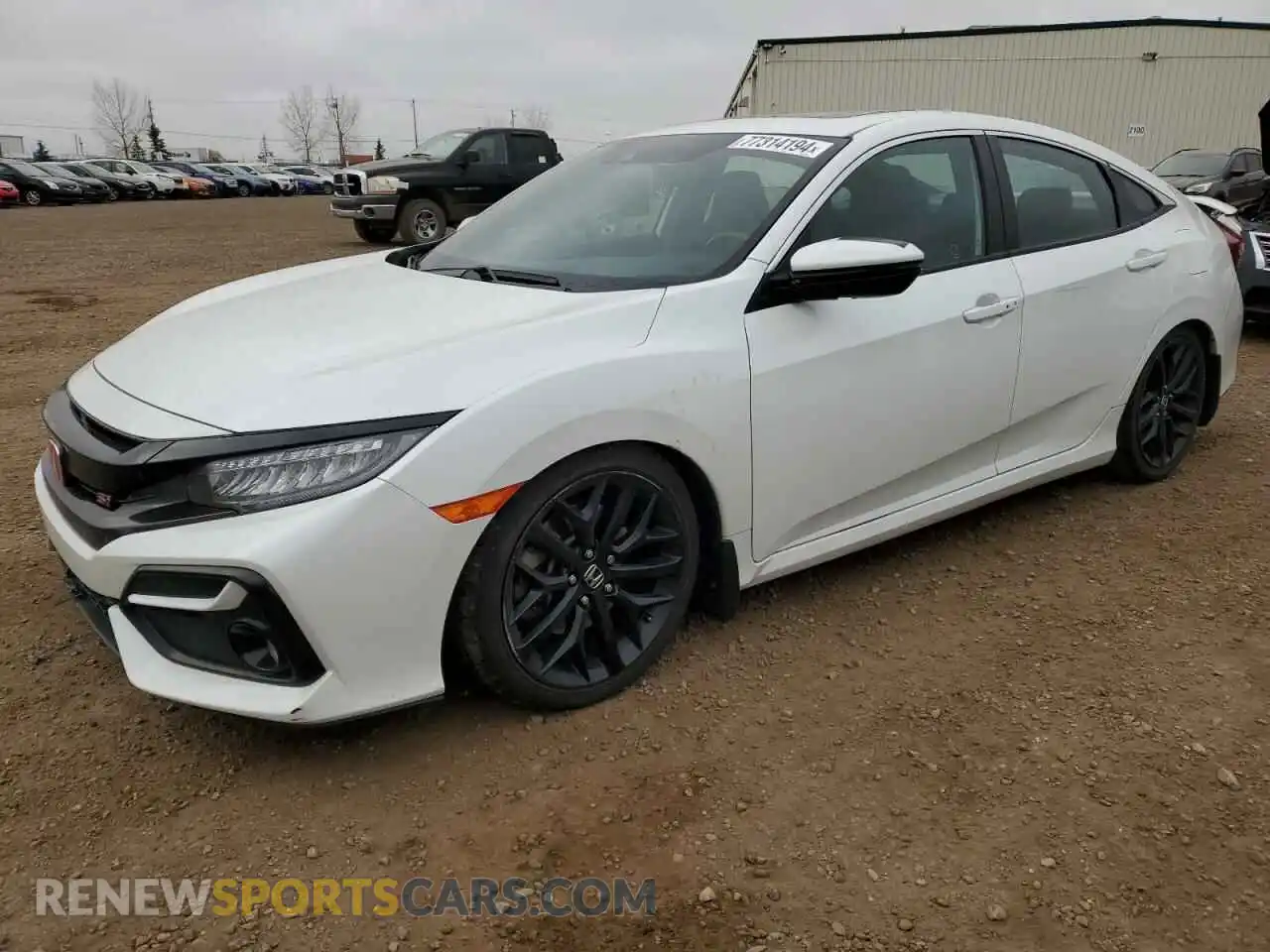 1 Photograph of a damaged car 2HGFC1E53LH201033 HONDA CIVIC 2020