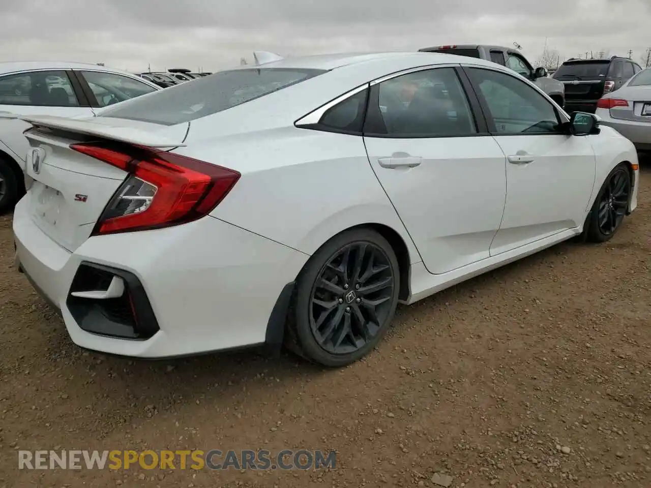 3 Photograph of a damaged car 2HGFC1E53LH201033 HONDA CIVIC 2020
