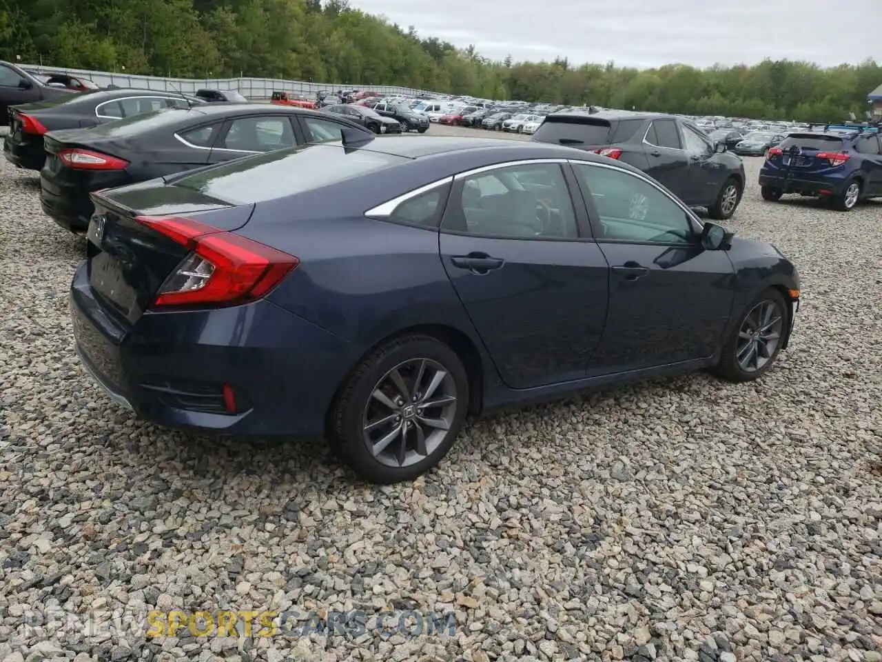 3 Photograph of a damaged car 2HGFC1F32LH680378 HONDA CIVIC 2020