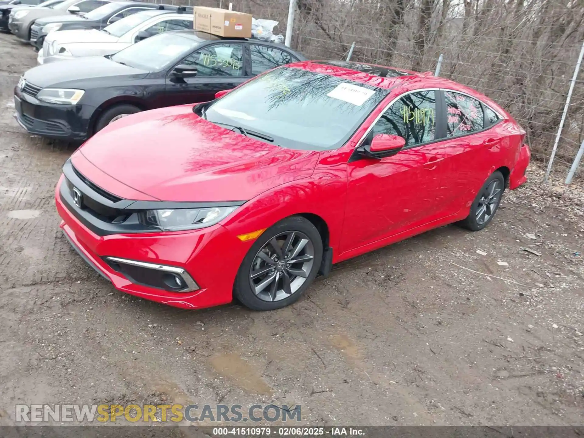 2 Photograph of a damaged car 2HGFC1F33LH683029 HONDA CIVIC 2020