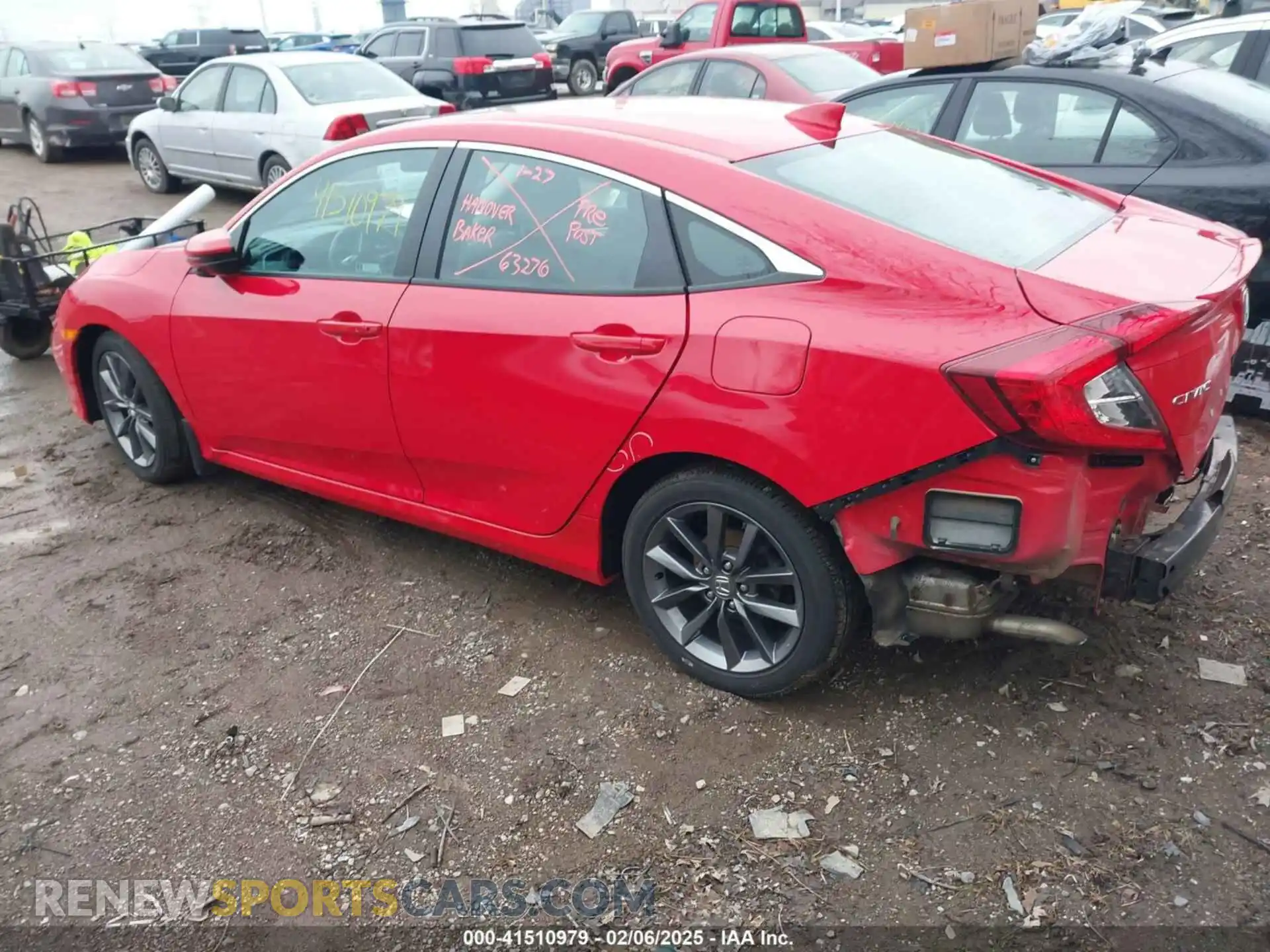 3 Photograph of a damaged car 2HGFC1F33LH683029 HONDA CIVIC 2020