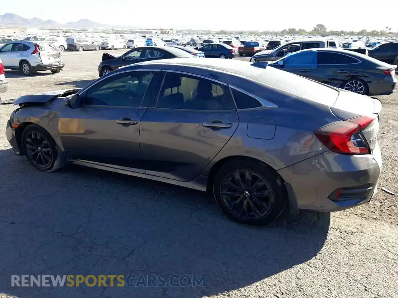 2 Photograph of a damaged car 2HGFC1F36LH681534 HONDA CIVIC 2020