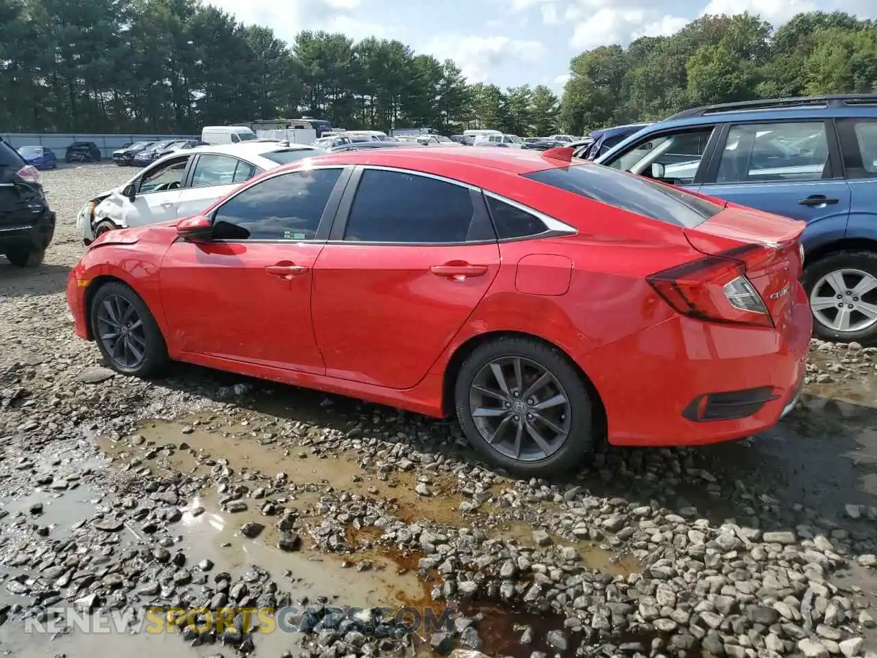 2 Photograph of a damaged car 2HGFC1F79LH680316 HONDA CIVIC 2020