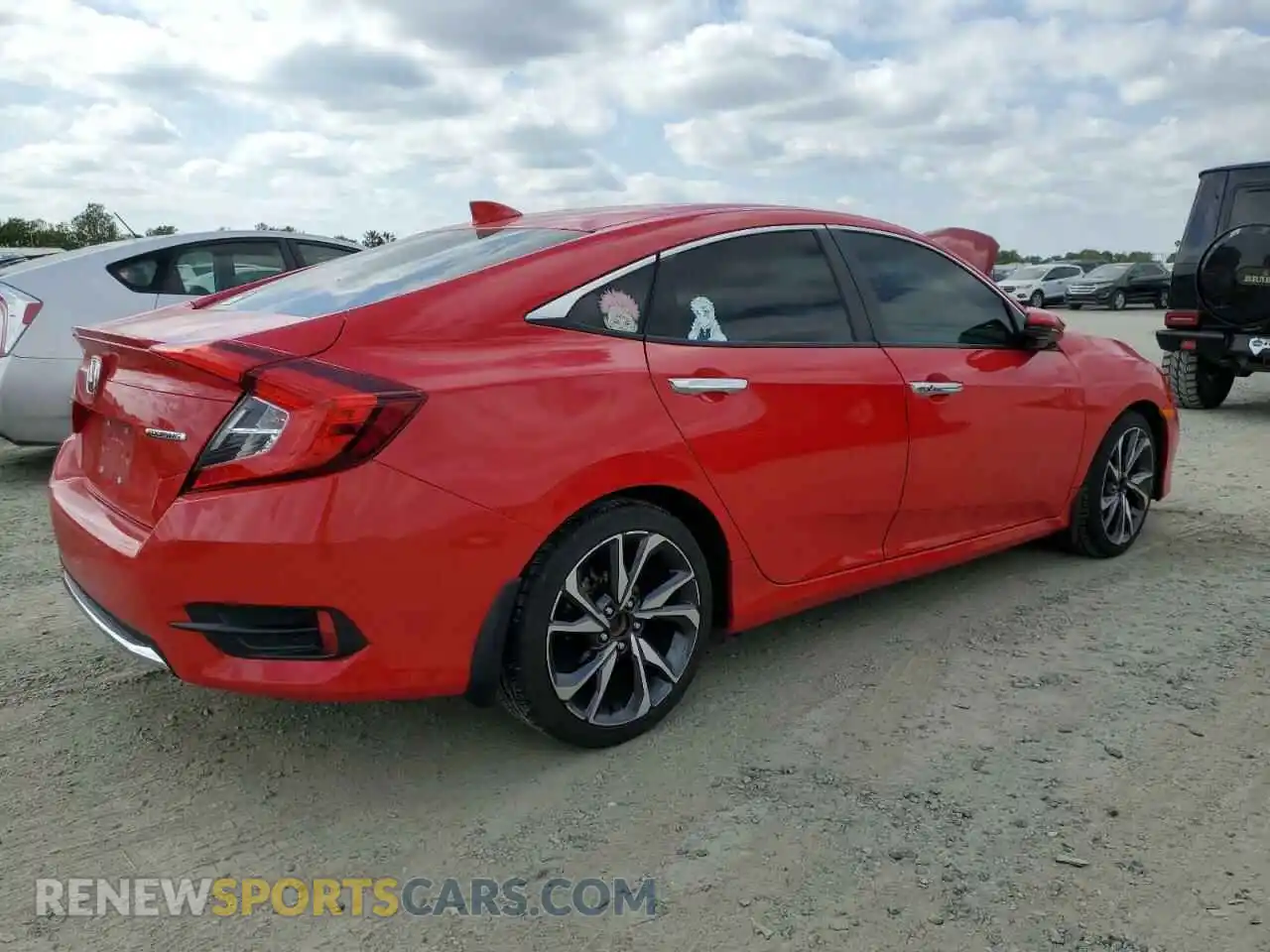3 Photograph of a damaged car 2HGFC1F91LH683003 HONDA CIVIC 2020