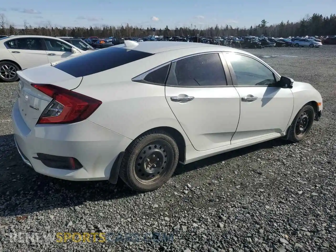3 Photograph of a damaged car 2HGFC1F97LH101034 HONDA CIVIC 2020