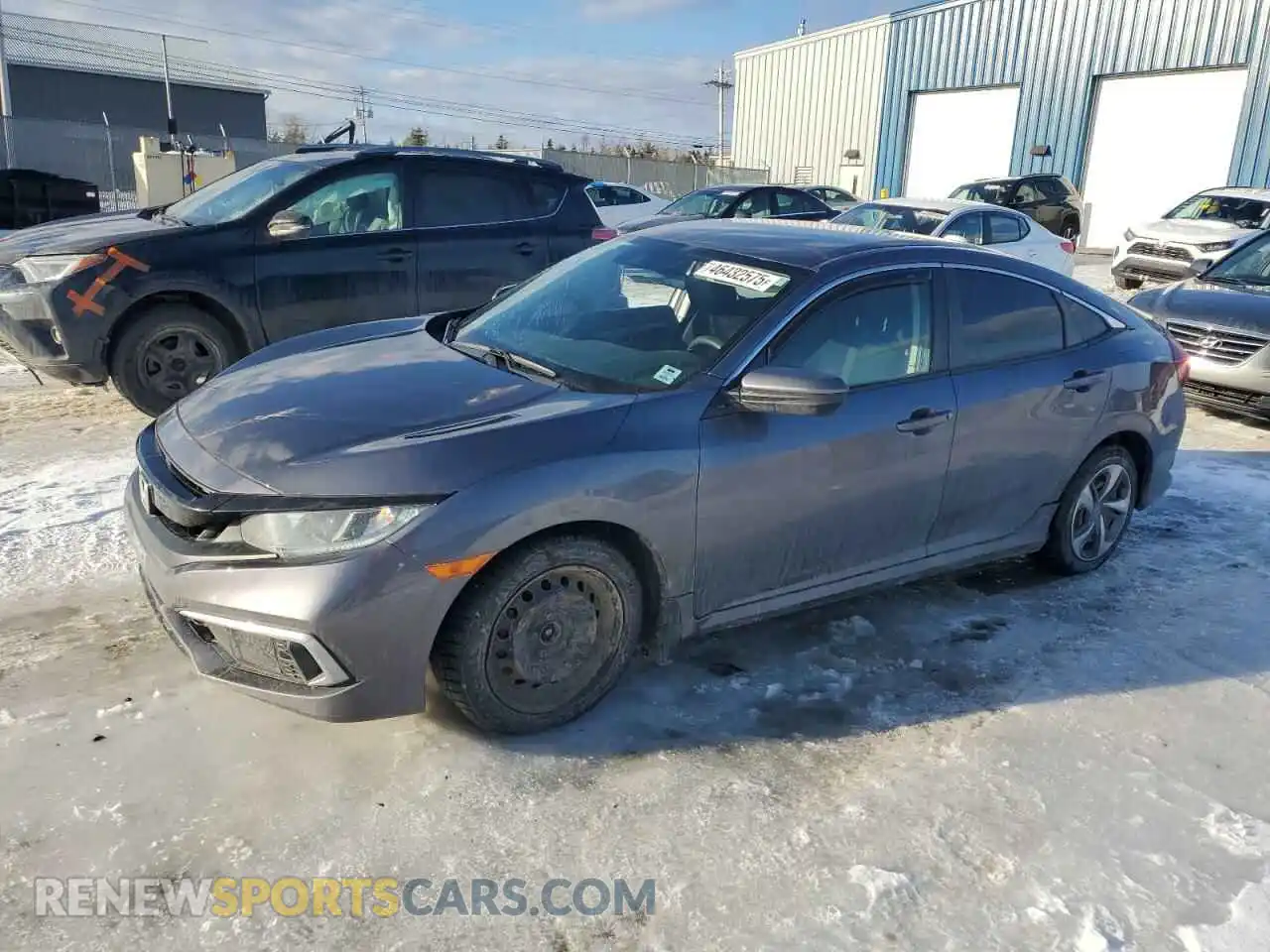1 Photograph of a damaged car 2HGFC2F52LH018369 HONDA CIVIC 2020